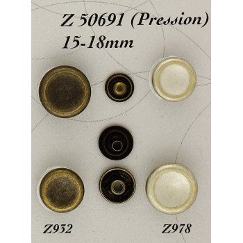 Кнопка металл Z50691