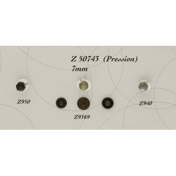 Кнопка металл Z50743